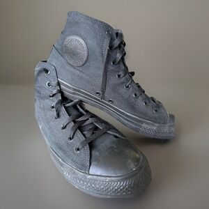 Converse Chuck Taylor All Star High Top Black Monochrome Sneakers Size M12 W 14